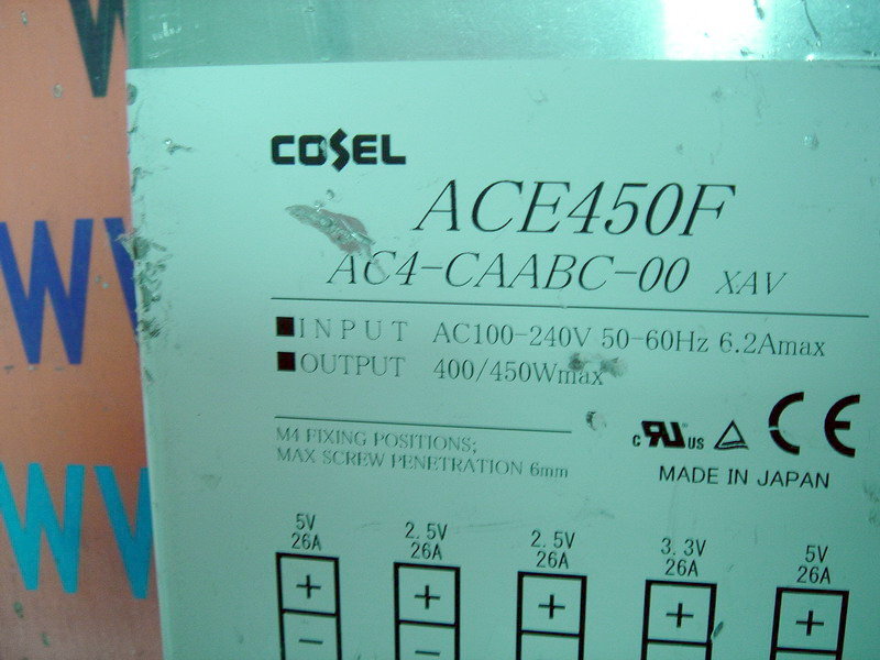 COSEL ACE450F (AC4-CAABC-00) - PLC DCS SERVO Control MOTOR POWER